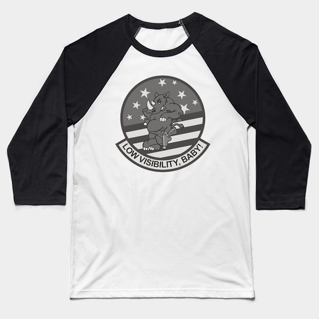 F/A18 Rhino - Low Visibility Baseball T-Shirt by MBK